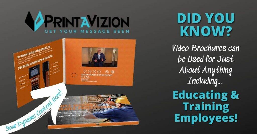 Video Brochures for Education and Training