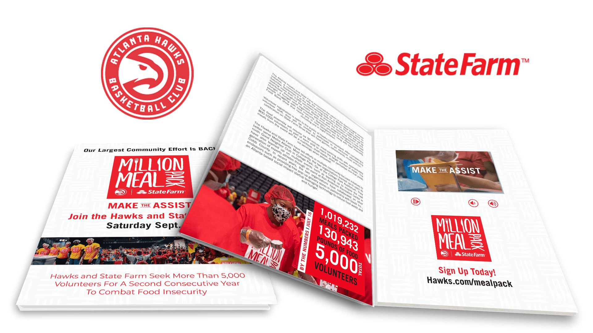Atlanta Hawks and State Farm video brochure