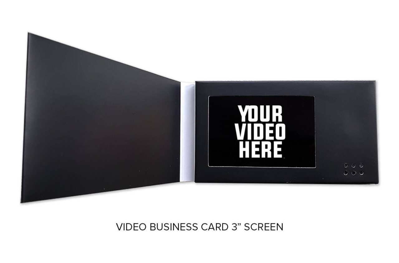 Blank Video Business Card