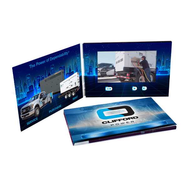 Custom Video Brochures