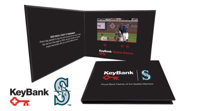 Seattle Mariners & Key Bank Exclusive Hardcover Video Book for Season Ticket Holders