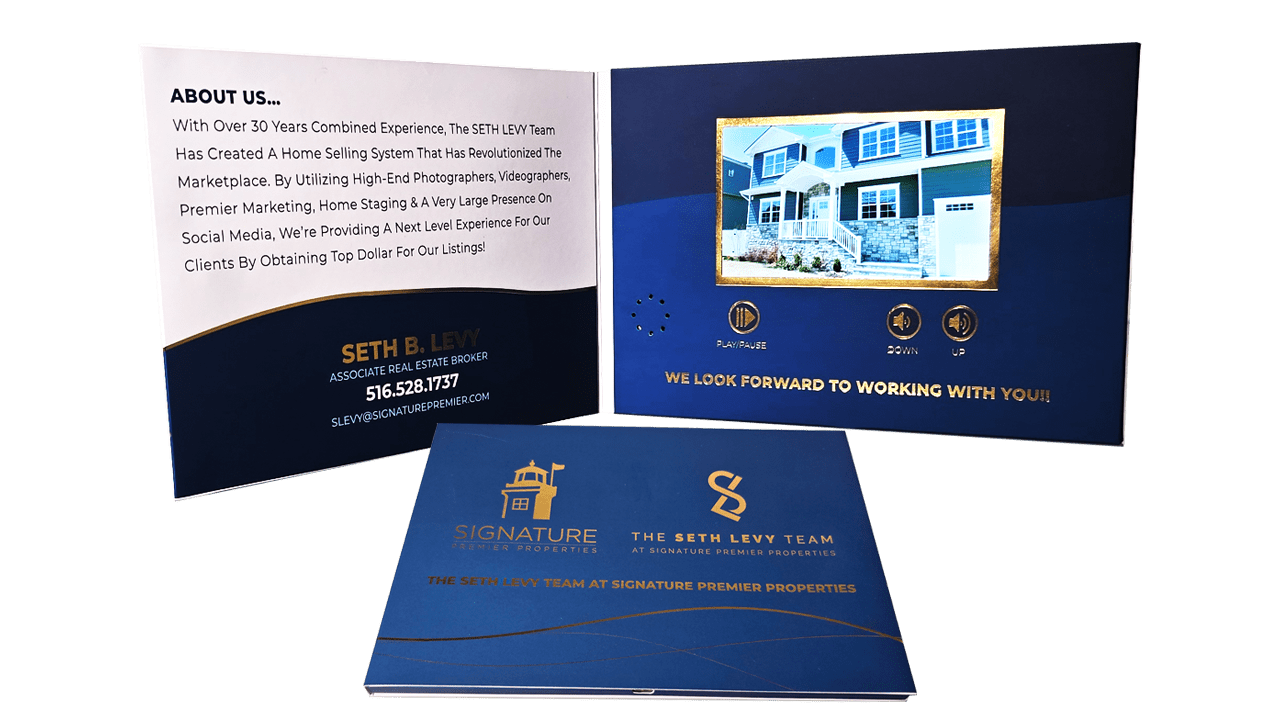 Real Estate Video Book Mailer