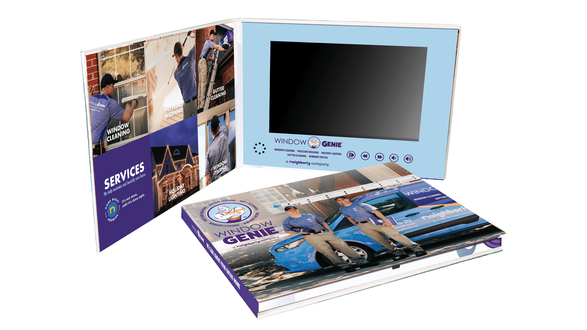 Window Genie Video Brochure Sales Tool