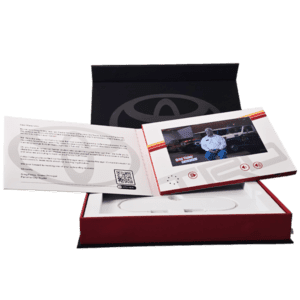 Video Brochure Mailer for Toyota