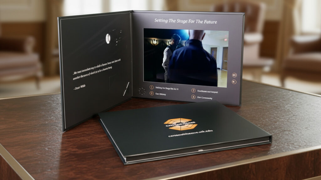 Carousel Theater video brochure showcasing event performances and highlights.