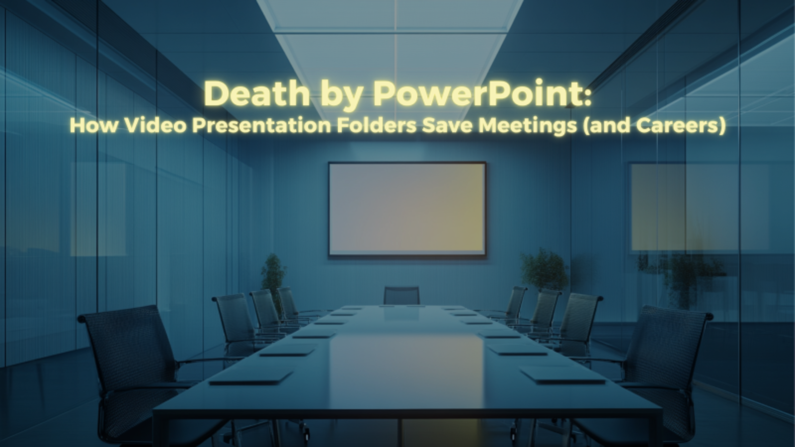 Video Presentation Folders