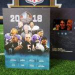 NFL Hall of Fame video folder featuring VIP welcome video and premium design.