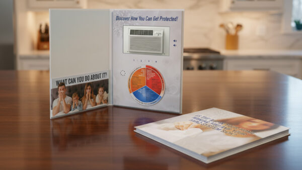 Air Quality Control video brochure designed for sales and client education.