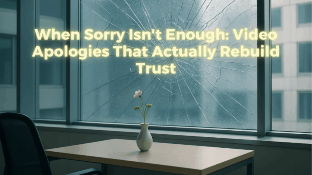 Video Apologies