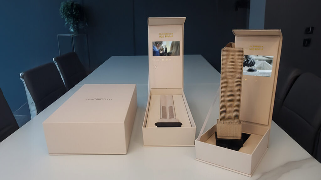 Luxury Custom Video Presentation Box