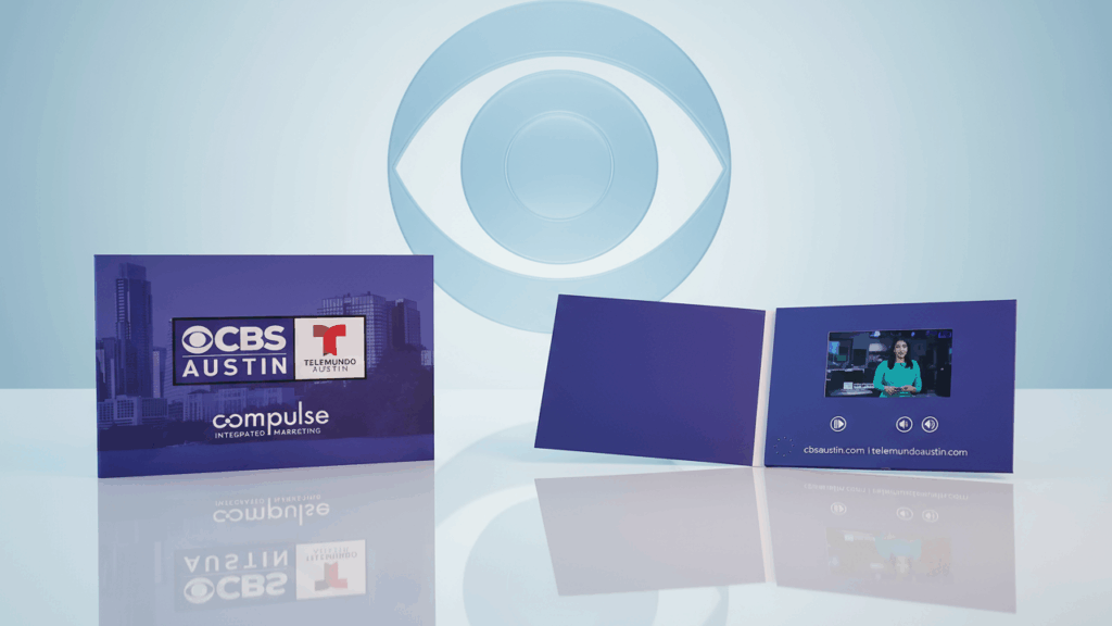 CBS Austin Telemundo video brochure showcasing broadcast advertising opportunities with dynamic HD video.