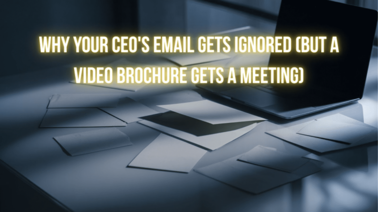 custom video brochure design